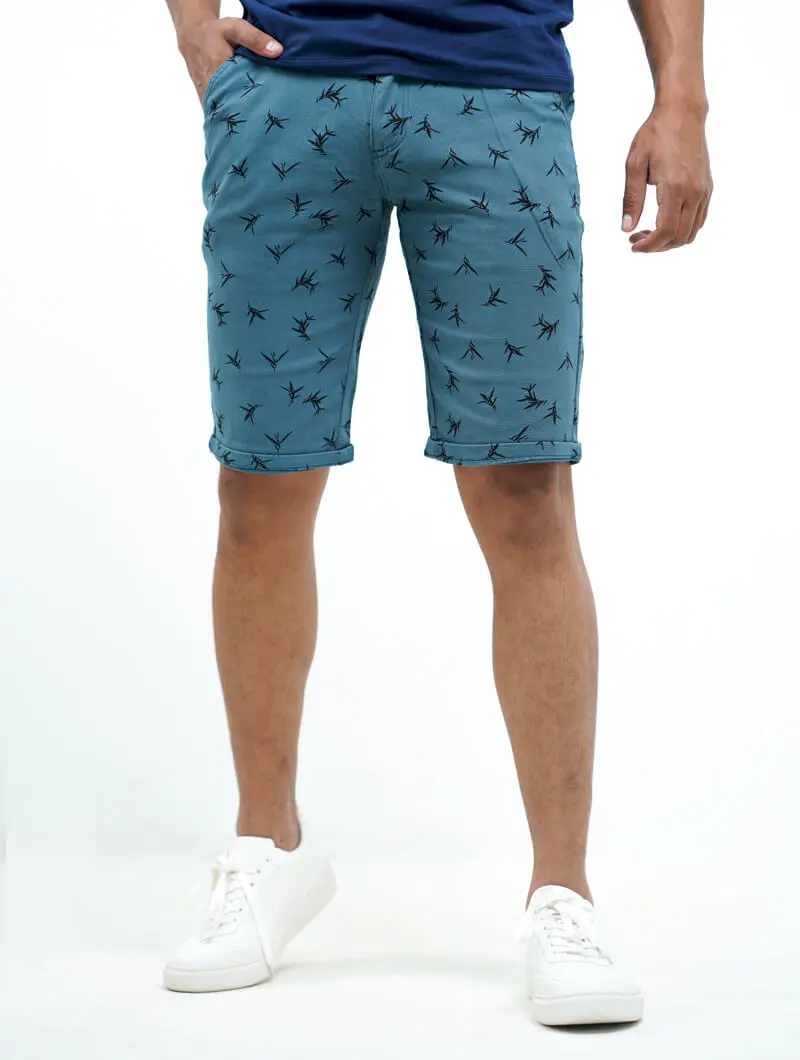 Bermuda homme imprimé